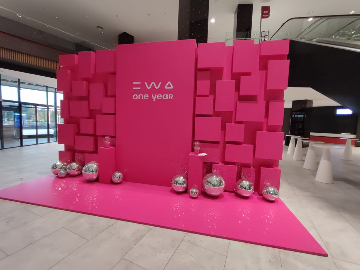 Florale Backdrop fotozone